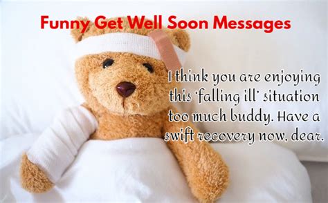 funny speedy recovery sayings